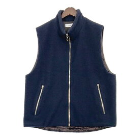 【中古】marka マーカ パフ ベスト ジャケット ブルゾン 中綿 PUFFED VEST M24C14BL01A メンズ サイズ3 ネイビー アウター DM17184■