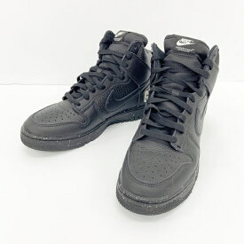 【中古】NIKE ナイキ アンダーカバー スニーカー シューズ DUNK HI 1985 ダンクハイ UNDERCOVER DQ4121-001 メンズ 26.5cm ブラック 靴 DF17255■