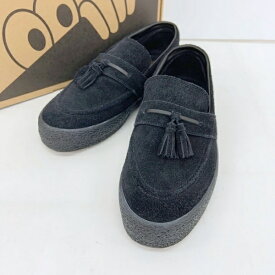 【中古】Last Resort AB ラストリゾートエービー スリッポン スニーカー タッセルローファー LOAFER SUEDE CLOUDY CUSH メンズ 27cm ブラック 靴 DF17367■