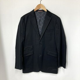 【中古】 Burberry Black Label バーバリーブラックレーベル テーラードジャケット BME61-501-09 2B メンズ Mサイズ ブラック アウター A15250◆