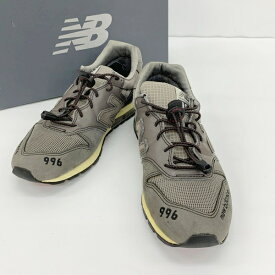 【中古】new balance ニューバランス エヌハリウッド N.HOOLYWOOD別注 スニーカー シューズ ローカット CM996NHB メンズ 26cm グレー系 靴 DF17373■