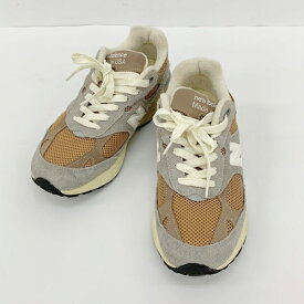 【中古】New Balance ニューバランス スニーカー シューズ U993GG USA製 メンズ 27cm Shadow Gray/Driftwood 靴 DF17493■
