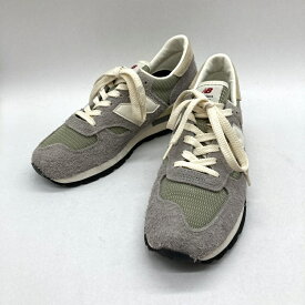 【中古】New Balance ニューバランス スニーカー M990TA1 22SS-S メンズ 26cm グレー 靴 B15323◆