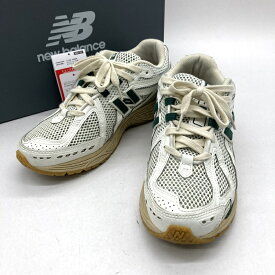 【中古】NEW BALANCE ニューバランス M1906RQ スニーカー メンズ 26.5cm ホワイト グリーン 靴 B15399◆