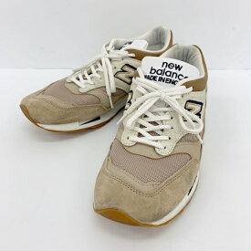 【中古】new balance ニューバランス M1500SDS スニーカー シューズ イングランド製 メンズ UK10 ブラウン 靴 DF17582■