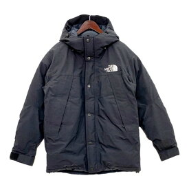 【中古】THE NORTH FACE ノースフェイス ダウンジャケット マウンテンダウンジャケット ND92237 メンズ Lサイズ ブラック アウター DM17702■
