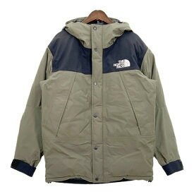 【中古】THE NORTH FACE ノースフェイス マウンテンダウンジャケット ND91930 バルトロライトジャケット メンズ Lサイズ カーキ アウター DM17783■