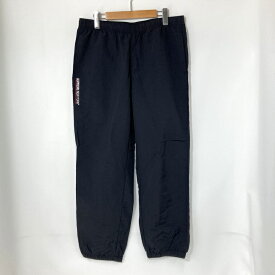 【中古】Supreme シュプリーム Warm Up Pant ウォームアップパンツ トラックパンツ メンズ Mサイズ ブラック ボトム A15765◆