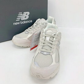 【中古】NEW BALANCE ニューバランス U2002RGR ローカット スニーカー シューズ メンズ 27cm ライトグレー 靴 DF18674■