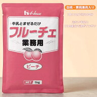 業務用 フルーチェ ピーチ 1kg 約20皿分 賞味期限2025年9月26日 日本もったいない食品センター ecoeat エ…