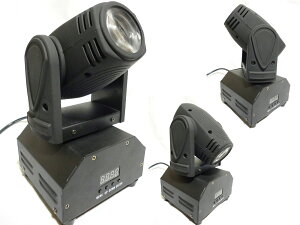 LED [rOCg 12W×4 50W RGBW (ԗΐ) 4IN1 11/13`l 360x ғwbh I[gETEhANeBu Ɩ DMX512Ή LED MOVING LIGHIT X|bgCg RpNgTCY