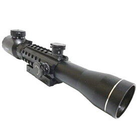 LXGD トリプルレール ライフルスコープ 3-9×32EG 光度11段階輝度調整可能 20mm マウント一体型 3～9倍 ズーム機能 実銃対応
