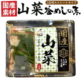 岐阜食品 国産 山菜釜めしの素 225g 2合用 ストレート 賞味期限2025年8月2日 日本もったいない食品センター ecoeat エコイート 通販 賞味期限切れ 賞味期限切迫 規格外 訳アリ 食品
