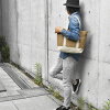 キャンバス無地2wayトートバッグ