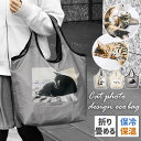猫 ねこ ネコ エコバッグ トートバッグ バッグ グッズ 猫グッズ 三毛猫 キジトラ 黒猫 ベンガル 写真 フォト CAT DAY 猫モチーフ 保冷保温 コンパクト レディース 折りたたみ 折り畳み コンパクト スーパー コンビニ 肩がけ 肩掛け ファスナー付き おしゃれ 通学 旅行