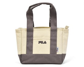 FILA フィラ キャンバス 仕切り ミニトートバッグ トートバッグ メンズ 小さめ ファスナー付き 通勤 無地 軽い オシャレ /仕切りあり 仕切り付き サブバッグ おしゃれ 大人 シンプル 自立 自立する 帆布 ゴルフ 手提げバッグ ジップ付き チャック付き バッグ ブランド/