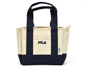 FILA フィラ キャンバス 仕切り ミニトートバッグ トートバッグ メンズ 小さめ ファスナー付き 通勤 無地 軽い オシャレ /仕切りあり 仕切り付き サブバッグ おしゃれ 大人 シンプル 自立 自立する 帆布 ゴルフ 手提げバッグ ジップ付き チャック付き バッグ ブランド/