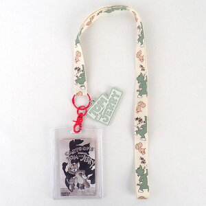 トムとジェリー グッズ トレカケース トレカホルダー 推し活 推し活グッズ/ FLAPPER フラッパー ストラップ付き /トレカ ケース ホルダー クリア 透明 ネックストラップ スマホショルダー スマ