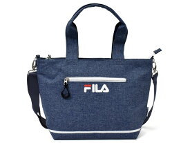 ミニトートバッグ メンズ/FILA フィラ ポリキャンバス 2way ミニ トートバッグ キャリーオンバッグ 小さめ ミニショルダーバッグ 斜めがけバッグ ポケット たくさん 10ポケット ファスナー付き ジップ付き 無地 シンプル 軽量 軽い おしゃれ 旅行バッグ ブランド