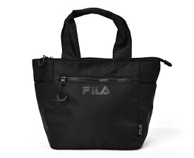 FILA フィラ 撥水 ミニトートバッグ トートバッグ メンズ 小さめ ファスナー付き 通勤 無地 軽い オシャレ/ バッグ 手提げバッグ サブバッグ シンプル カジュアル 軽量 おしゃれ 大人 ファスナー ゴルフ ブランド ポリエステル ナイロン カーキ ネイビー ブラック 黒/