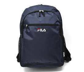 FILA フィラ リュック レディース おしゃれ 大人 通勤 通学 軽量 軽い A4 黒 大容量/ リップストップ /リュックサック 旅行 登山 キャンプ スポーツ 大きめ 20L 20リットル ポケット 多い たくさん シンプル かっこいい スポーティー 大人女子 大学生 高校生 ブランド/