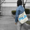 FILA(フィラ)キャンバスビッグロゴショルダーバッグ