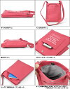 フェイクレザーロゴミニショルダーバッグ