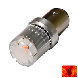 【 1球 】 1球 YAMAHA ビラーゴ250 S25ダブル球 ( BAY15D ) LED バイク オートバイ 2輪車 ブレーキランプ テールランプ ブレーキ球 ストップランプ 赤 レッド