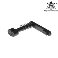 【ポイント5倍！16日12時迄】VFC M4 電動ガン用 スチール マガジン キャッチ BK ｜ 送料無料［VF9-MCH-M4…