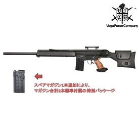 【スーパーセール ポイント2倍 6/11 2時まで】【セット特価】VFC UMAREX HK PSG-1 GBBR 正規ライセンスJP版 限定入荷品 狙撃銃 ガスブローバック Wマグパッケージ BKVFC ガスガン トイガン