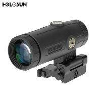 【ポイント5倍！21日12時迄】HOLOSUN HM3X マグニファイア 3倍ブースター 可倒式 QDマウント ｜ サバゲー…