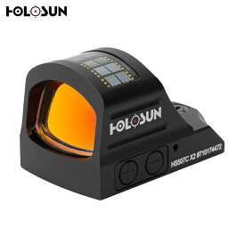 【ポイント2倍！】HOLOSUN HS507C X2 Open Reflex レッド サークルドットサイト ソーラーモデル ｜ サバゲー ダットサイト 送料無料