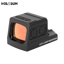 HOLOSUN / ホロサン ドットサイト EPS-CARRY-RD6 Open Reflex レッドドット ダットサイト RMScアダプタープレート付属