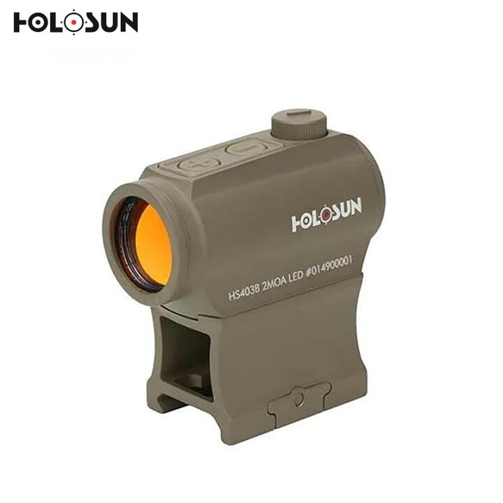 HOLOSUN HS403B そぐわなく レッドドットサイト 生涯保証付き