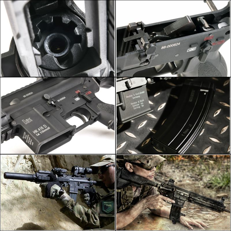 楽天市場】VFC Umarex HK416D V3 エクステンションバレル付 ガスブロー
