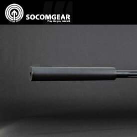 【ポイント5倍！5/31 10時迄！】SOCOMGEAR CHEYTAC M200用 サイレンサー BK 刻印入