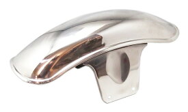 SUZUKI スズキ GN125 フロントフェンダー ショートタイプ プレーンスタイル ステンレス