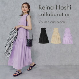 【max80%OFF価格!】【星玲奈さんコラボ】HOBI 体型カバー＆高見えワンピース レディース ロングワンピース 結婚式 マキシワンピース 冷感素材 冷感