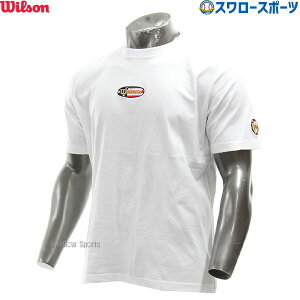 【あす楽対応】 ウィルソン ウェア ショートスリーブ Tシャツ 半袖 WB6029407 Wilson 新商品 野球用品 スワロースポーツ