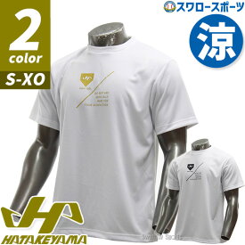 残り僅か SALE 野球 ハタケヤマ 限定 ウェア ドライTシャツ ドライ セミオーダー Tシャツ 半袖 ホワイト HF-SDT23 HATAKEYAMA 新商品 野球用品 スワロースポーツ