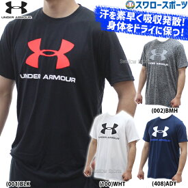 ＼25日(土)全品ポイント5倍／ 野球 アンダーアーマー UA ウェア Tシャツ UA テック ビッグ ロゴ ショートスリーブ 半袖 1359132 春夏 練習 トレーニング 自主練 野球用品 スワロースポーツ