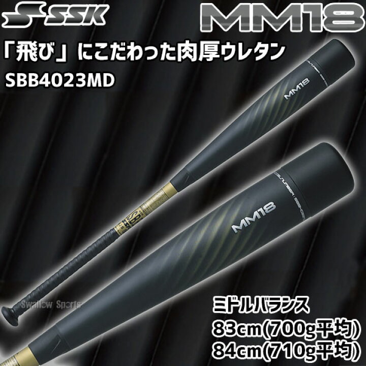 楽天市場】＼4時間限定！21日(金)全品P10倍／ SSK MM18 軟式バット 