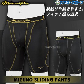 ＼1(日)ポイント5倍対象／返品不可 野球 ミズノ ウエア ウェア ミズノプロ スライディングパンツ 大人 ファウルカップ収納式 パッド付き スラパン 12JBAP11 野球用品 スワロースポーツ