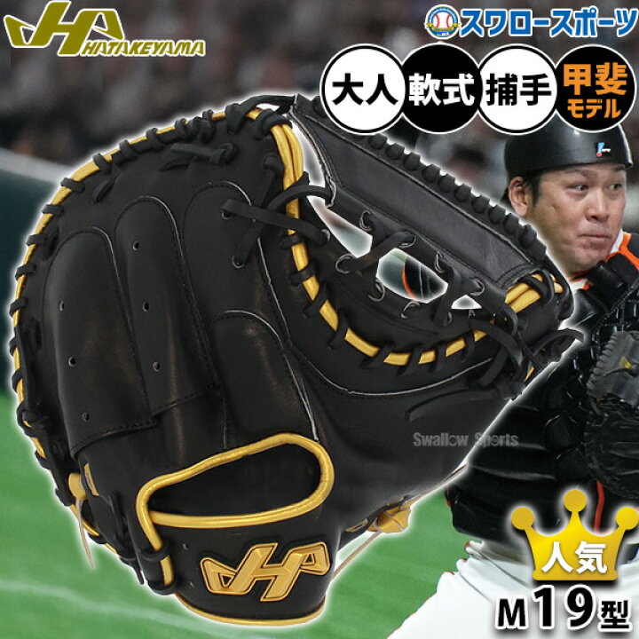 楽天市場】キャッチャーミット 軟式 大人用 一般 一般用 ハタケヤマ 
