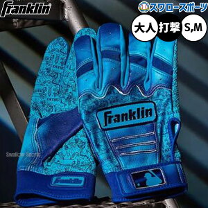 \24日・25日全品ポイント5倍/ 野球 フランクリン バッティンググローブ バッティング手袋 打者用 打撃用 両手用 父の日モデル 限定 大人用 一般用 20373 Franklin 野球用品スワロースポーツ