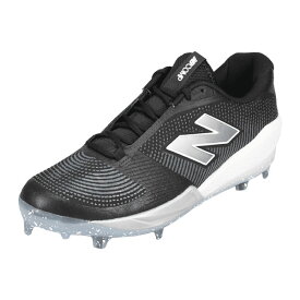 【タフトーのみ可】野球 ニューバランス NEW BALANCE スパイク 樹脂底 ポイント スタッド コンポジット v4 ブラック CCOMPBK4 Newbalance 野球用品 スワロースポーツ
