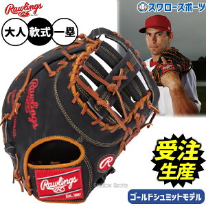 【受注生産】注文から約4ヶ月後発送予定 野球 ローリングス HOH 軟式ミット ファーストミット ポールゴールドシュミットモデル 軟式用 一塁手用 ファースト 限定 大人用 一般用 RAW-PGSW-N RAWLIN