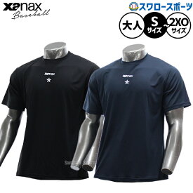 野球 ザナックス ウェア ウエア Tシャツ 半袖 メンズ レディース ユニセックス 大人用 一般用 BW26TB xanax 野球用品スワロースポーツ