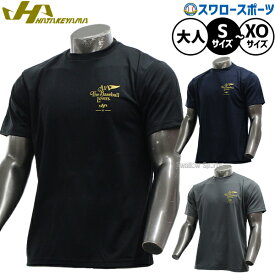 野球 ハタケヤマ セミオーダー ドライTシャツ ウェア ウエア Tシャツ メンズ レディース ユニセックス 限定 大人用 一般用 HF-SDT26 HATAKEYAMA 野球用品スワロースポーツ