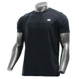 野球 ニューバランス NEW BALANCE ウェア ウエア Tシャツ メンズ レディース ユニセックス Sport カラーブロックTシャツ 大人用 一般用 AMT53400-BK newbalance NB 野球用品スワロースポーツ